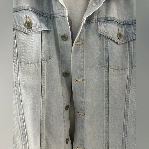 Arizona Jean Company Light Blue Denim Jacket - Picture 3 of 7